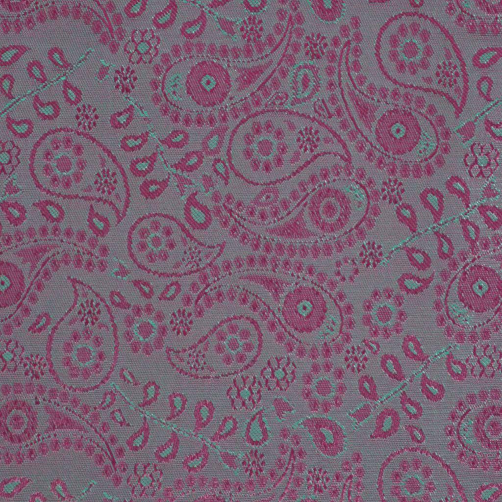 Preview: Futterstoff Paisley Viskosemix beere grün
